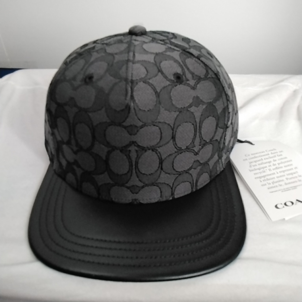 Coach Monogram Crossbody Bag in Charcoal and Black - Picture 3 of 8